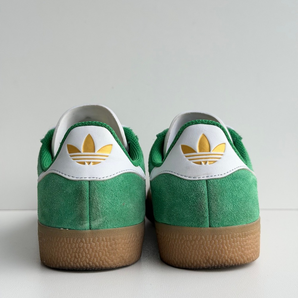 Adidas Gazelle Bold Mens 5‎ Green/Gum Suede Sneakers Retro Casual Preppy Soccer - Picture 6 of 9